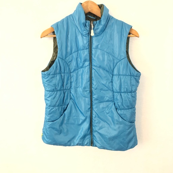 Lole Jackets & Blazers - Lole Light Blue Puffer Vest